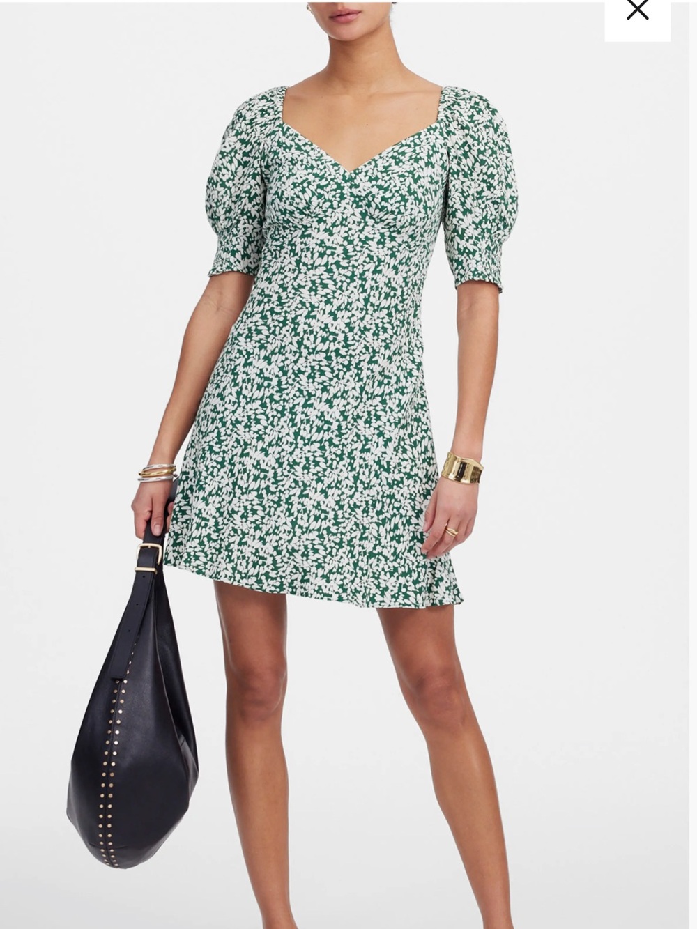 Madewell Seamed V-neck Minidress size 10